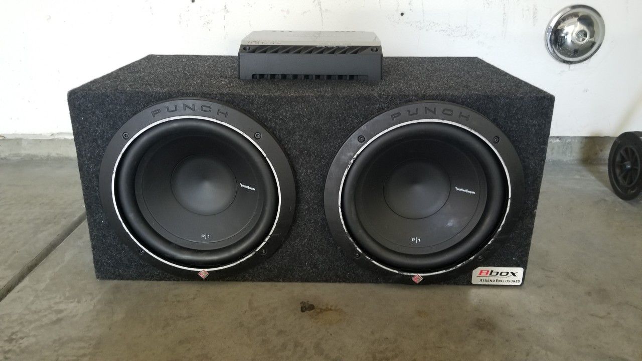 Rockford Fosgate Car Audio Subwoofer