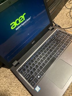 Acer laptop touchscreen used