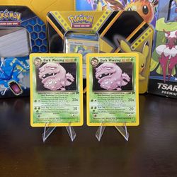 Pokemon Cards Dark Weezing 