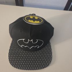Kids Size New Batman Snap Hat