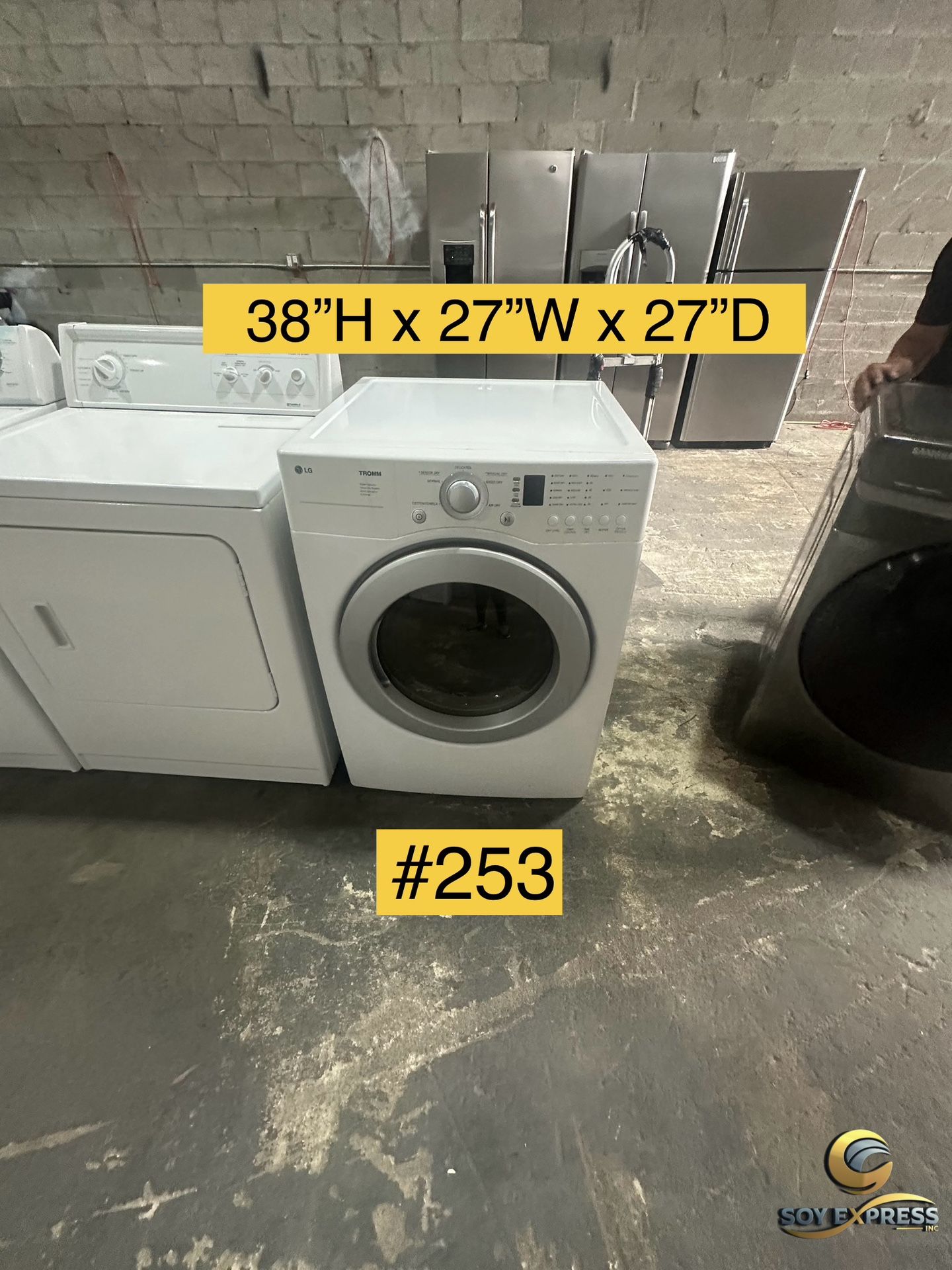 LG Dryer Electric (#253)