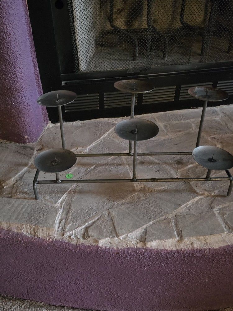 Fireplace Candle Holder