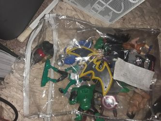 Lots of little action figures