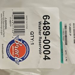 Windshield Washer Reservoir w/Pump For 2011-2013 Toyota Corolla 