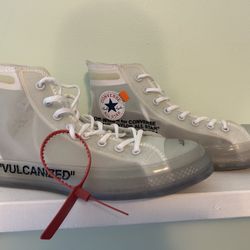 Off-White Converse Vulcanized Size 11 (Fits Like Size 12!!)