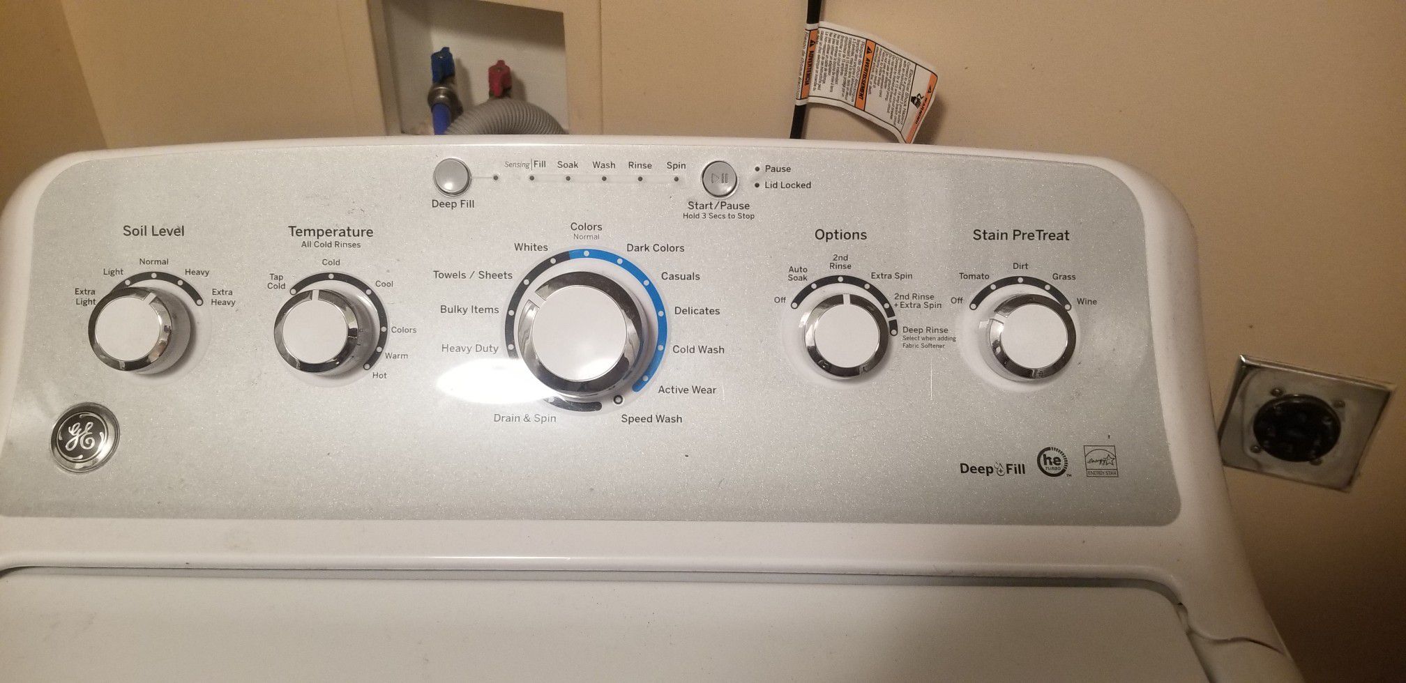 Washer, dryer