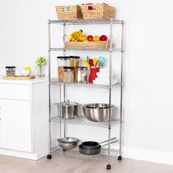 Seville Classics 5-Tier Steel Shelving $80