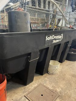 V Box Salt Spreader