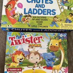 Chutes And Ladders, Twister Junior, Games For Kids