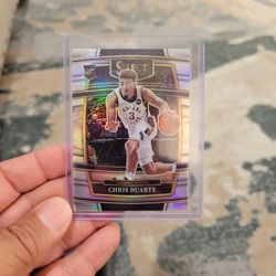 Chris Duarte Select Rookie Silver Prizm Concourse Basketball Card