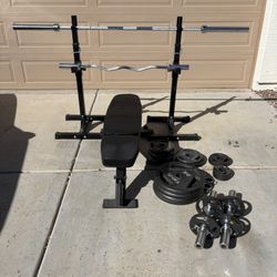 Olympic Free Weight Set