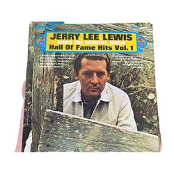 JERRY lee LEWIS COUNTRY HALL OF FAME HITS VOL 1  LP VINYL  #32