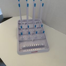 Baby bottle drying rack