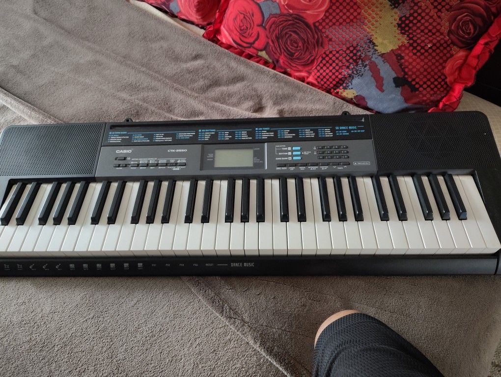 Casio Keyboard With Stand 