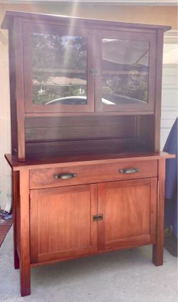 Crate & Barrel Buffet/Hutch “Havana”
