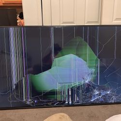 75” Tv No Controller Or Cord 