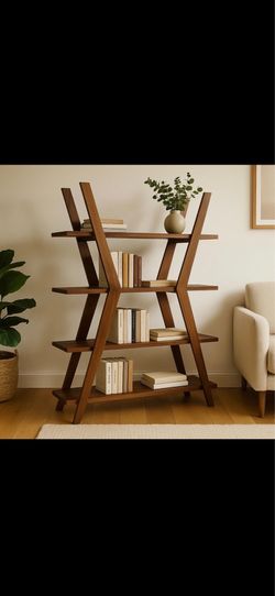 Modern wooden Bookcase