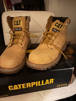 Caterpillar Men's Second Shift 6-Inch Steel Toe Work Boot