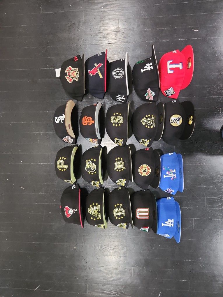 Fitted Hats This AD is SIZE 7 3/4. I have other styles Available