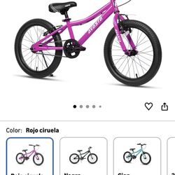 PINK 20 IN KID BIKE