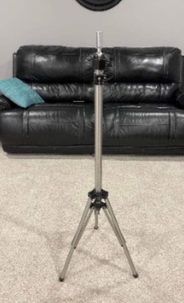 Paul Mitchell Mannequin head tripod stand and shoulder bag carrying case.