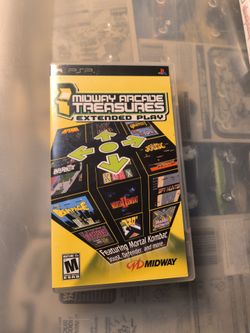 PSP Midway arcade treasures extended play$25