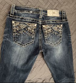 Women's Miss Me Signature Boot Jeans Size 26