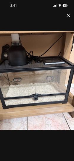10 gallon reptile cage