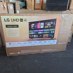 50" L.G. UA77 4k Smart TV