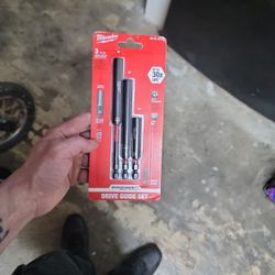 Milwaukee 3 Piece Drive Guide Set 
