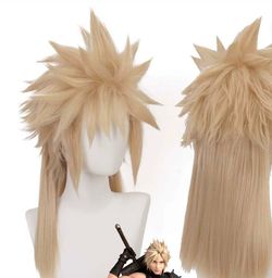 Cloud Strife cosplay wig