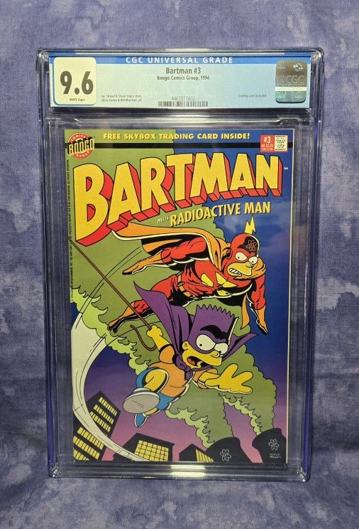 Bartman #3, 1994 • CGC 9.6 • Bongo Comics