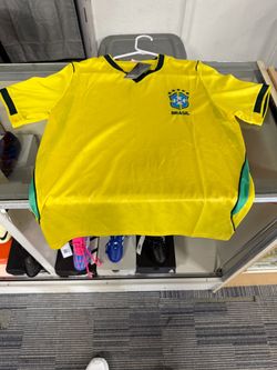 Brasil CBF Soccer Jersey Yellow