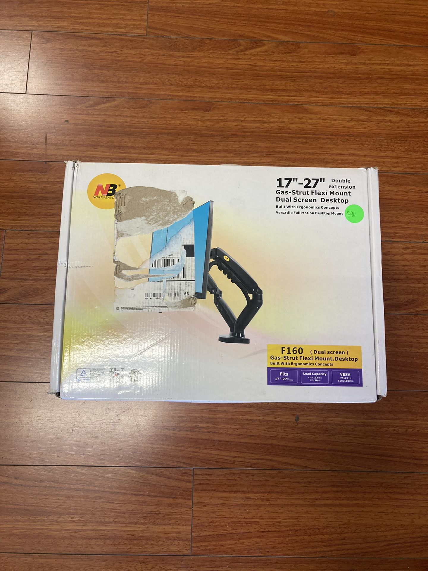 North Bayou F160 Dual Screen Mount