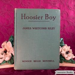 1942 Hoosier Boy by Minnie Belle Mitchell, Vintage Book, The Bobbs-Merrill Company