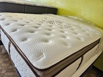 Mattress and box spring king size