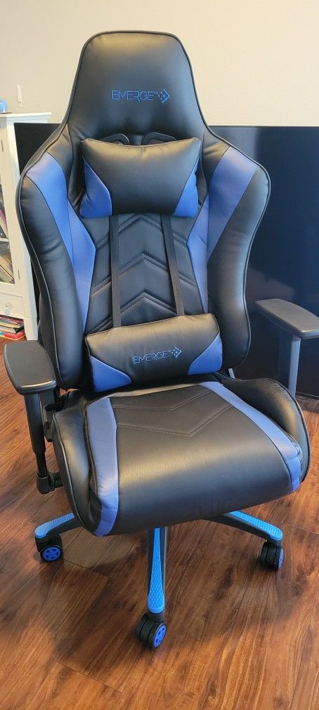 Emerge Vartan Bonded Leather Ergonomic Gaming Chair