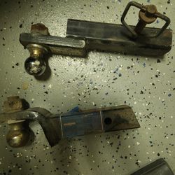Set Of Two Hitches With Standard Square Receptacle