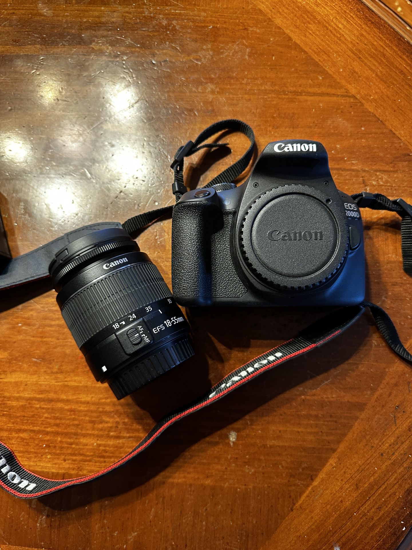 Canon DSLR 2000 D w/ Accessory Backpack