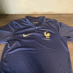 Nike France Jersey 2022 Season Kids Size Large