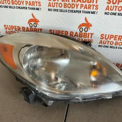 2012 Versa Passenger Halogen Headlight Tabs OK Original 2014