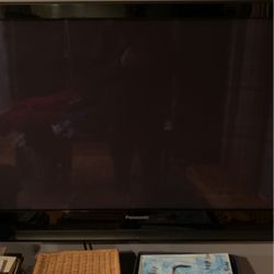 Panasonic Plasma 55” TV - No Remote