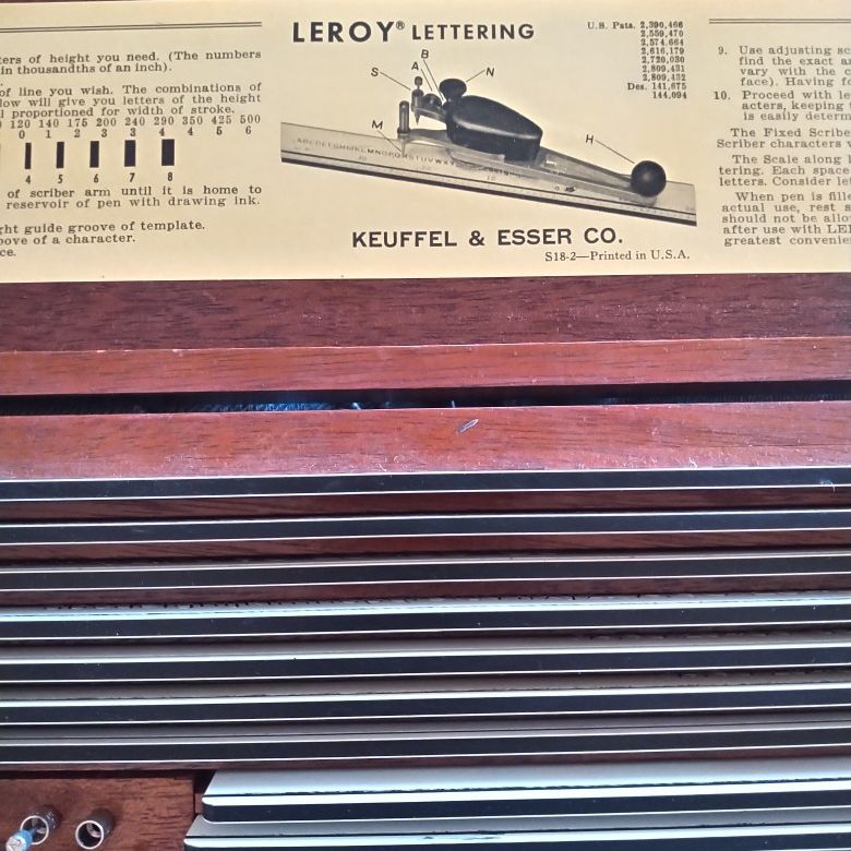 Leroy Lettering for sale