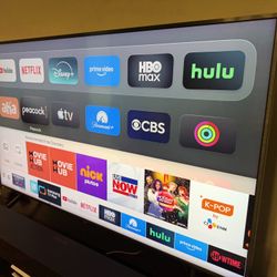 Samsung 4K Qled Smart tv With Sound Bar