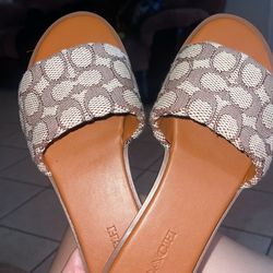 Coach holly sandals size 9.5