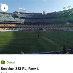 Dodger Tickets Wednesday 6-4-25 