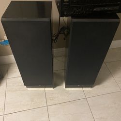 Receiver and speakers Stereo