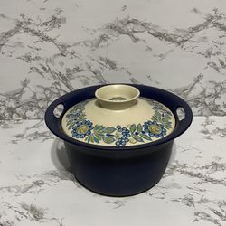 Figgjo Norway Flameware Covered Casserole Dish, 70s