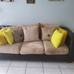 Leather Sofa bed 