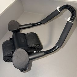 Ab Roller With Elbow Support And Phone Holder